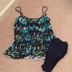 M Tankini Swimsuit Set